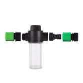 Multifunktionale Autowaschwasserpistole für den Haushalt, 100 ml Schneeschaumflasche, Lanze, Sprinklerschaum, Autowaschschlauch, Düse, Wasserstrahlpistole